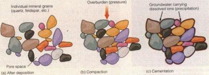 Compaction and Cementation